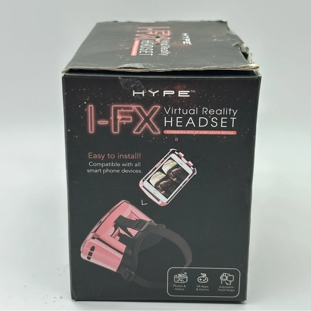 Hype I-FX Virtual Reality Headset - Rose Gold